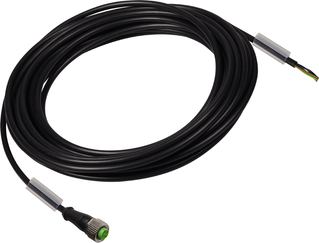 Cables de conexión AL M12-A12F PVC 5M