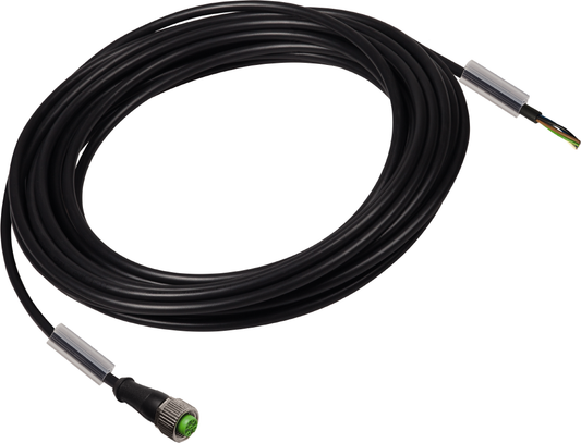 Connection cables AL M12-A5F PVC 2M